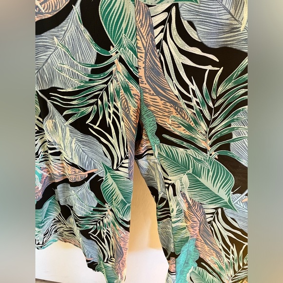 Blue Blush Size Large One Piece Jumpsuit Sleeveless Tropical Vacation ti… - Picture 5 of 12